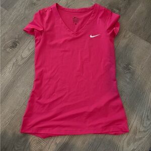 Hot Pink Nike Dri-Fit Shirt